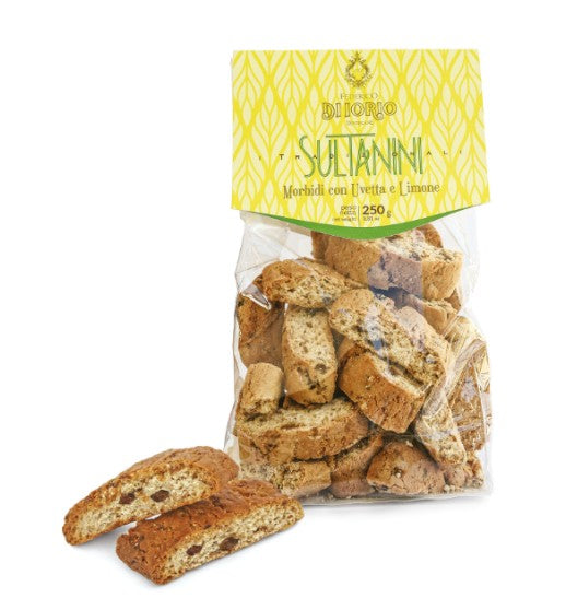 BISCOTTI MORBIDI SULTANINI