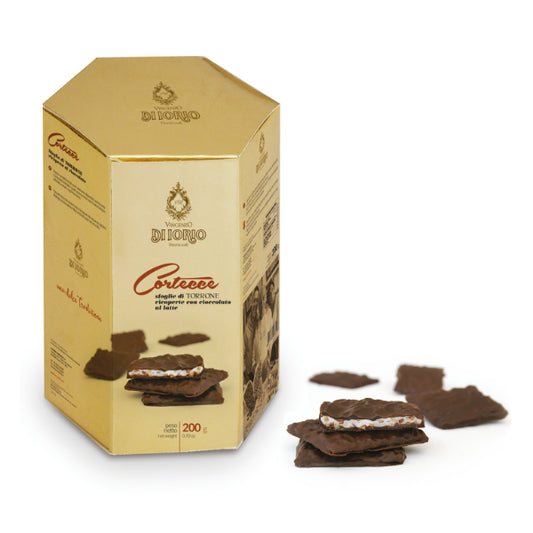 CORTECCE DI CIOCCOLATO AL LATTE